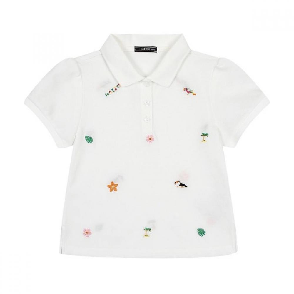 

Hazzys Kids Вышивка Пике Слоновая Кость Hum12tp72m Iv 130