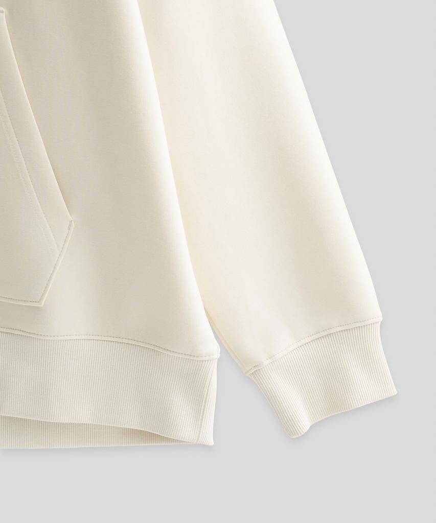 Cushion Fabric Hoodie (Ivory)