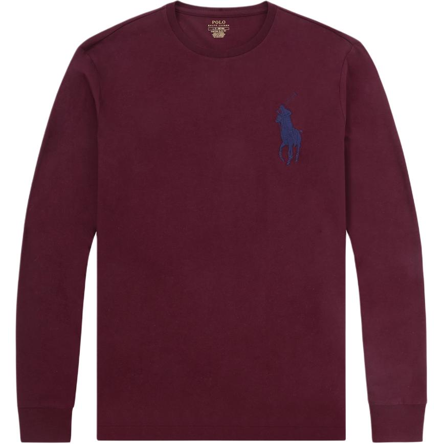 

Футболка мужская с длинным рукавом и круглым вырезом Polo Ralph Lauren с вышивкой логотипа Big Pony 710766452-003 S
