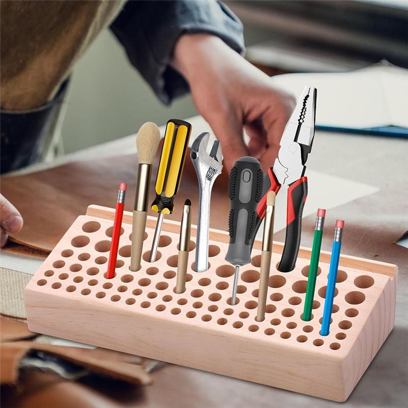 Good-Leather Craft Tool Holder, Leather Working Tool Holder,For Leather Working And Punch Tools Organizer Storage