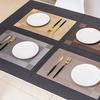PVC Coaster Insulation Pad Mat Non-slip Table Placemat Home Kitchen Decor