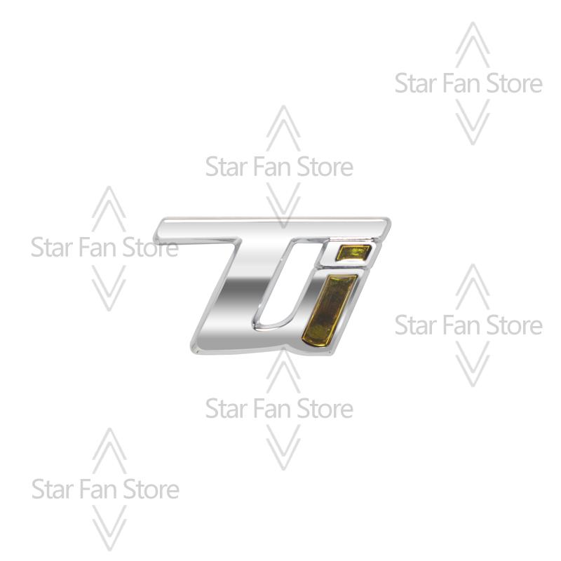 BEZO1 Metall VELOCE TI Abzeichen 3D Aufkleber Auto Kofferraum Karosserie Emblem Aufkleber Styling Für Alfa Romeo Giulietta Spider Junior Stelvio Tonale Mito