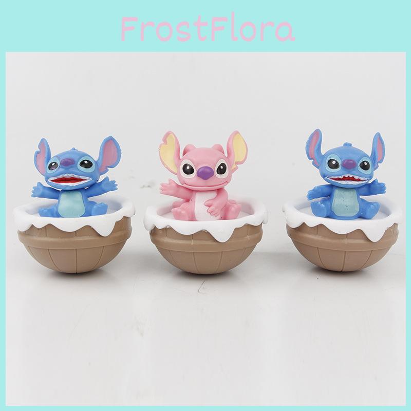 6pcs Action Figure Model Cartoon Displays Toy Cute Kids Birthday Gift