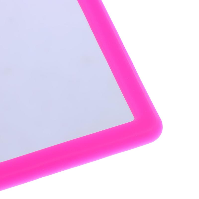 Fashion Silicone Mirror Self Grips Mirror Shatterproof Shaving Makeup Shower Silicone Travel Washroom