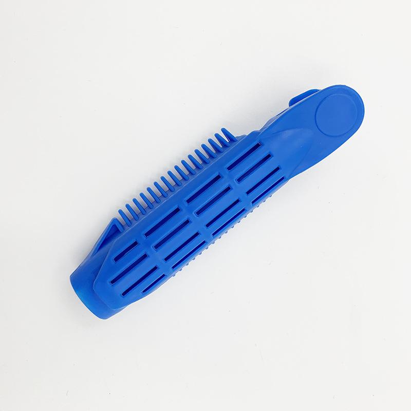 

Натуральная пушистая заколка для волос, вьющаяся пластиковая самозажимная пушистая заколка для корней волос розовый