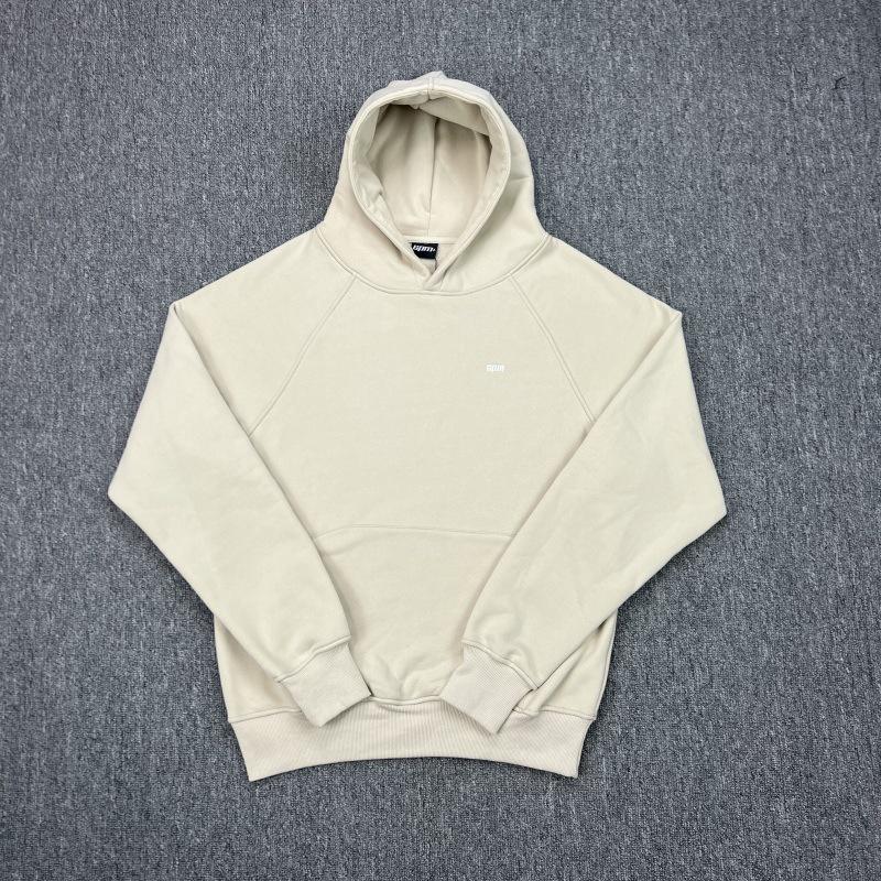 Unisex Embroidered Hooded Sweatshirt & Velvet Sweatpants Hip Hop Set