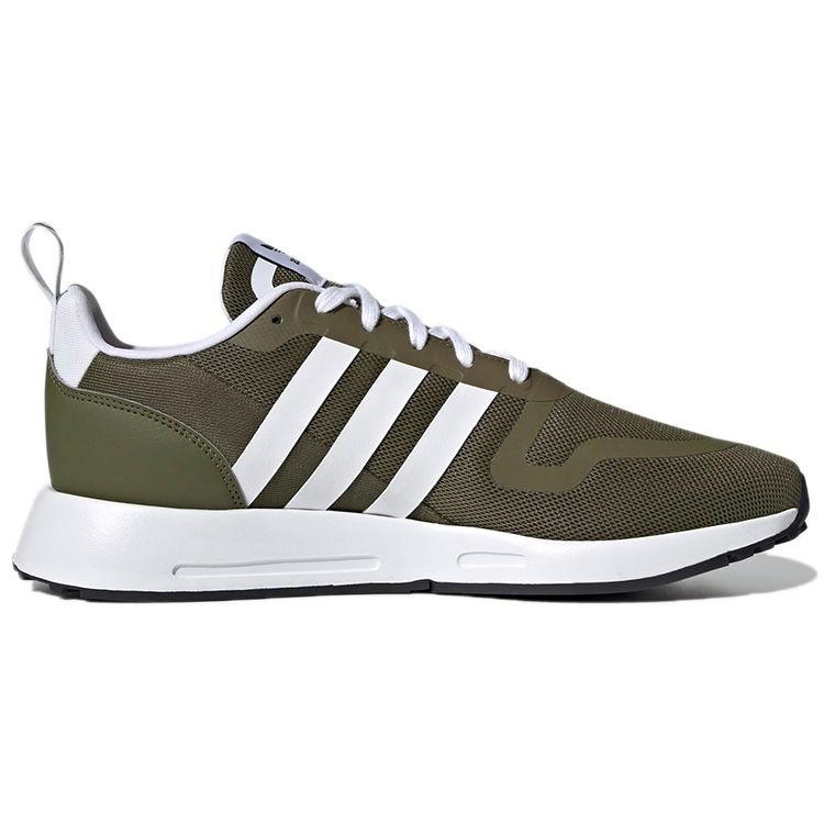 Adidas Originals Multix Comfortable Versatile Mesh Durable Breathable Lightweight Low-Top Rubber Running Shoes Unisex Sneakers Olive-Green H04472