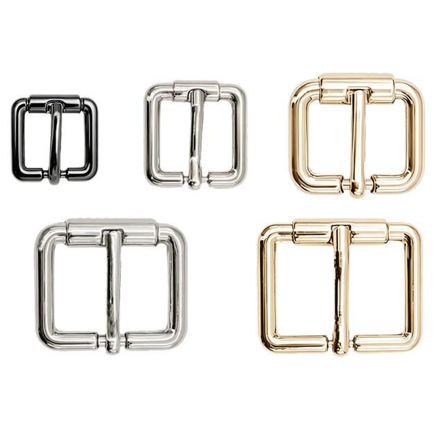 Die-Casting Zinc Alloy Pin Buckle for Leather Shoulder Strap and Webbing Adjustment