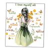 Inspirational Quotes Wall Sticker Butterfly Motivational Decal Peel and Art Decor for