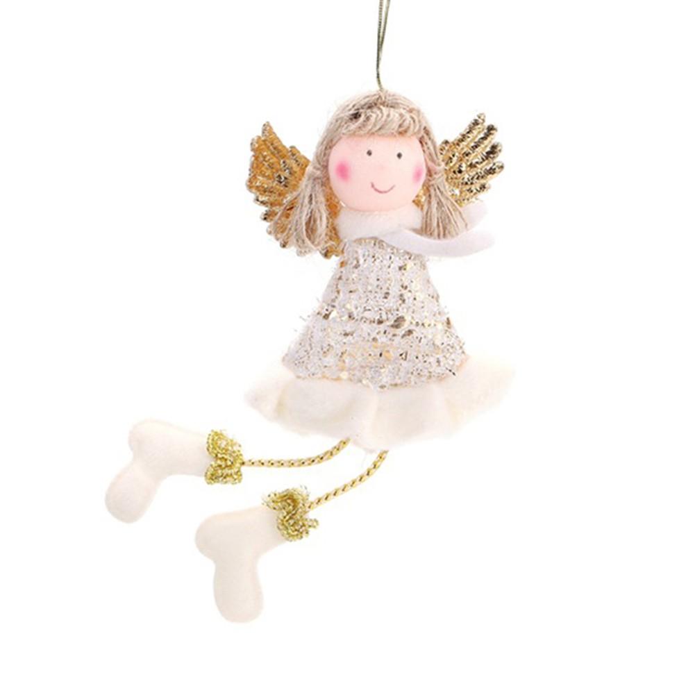 

Easy To Hang Christmas Angel Doll Plush Doll Pendant D