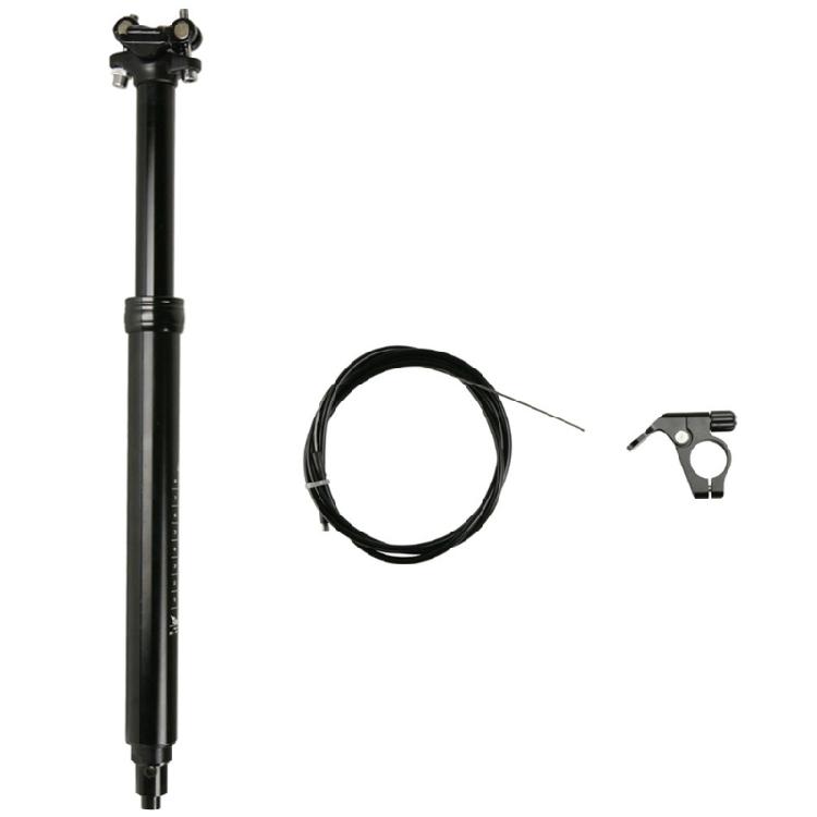 Bicycles Dropper Seatpost Replacement Bicycles Suspension Seatpost Shock Absorbers 31.6mm Adjustable Seatpost travel 125mm