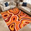 Classic Retro Carpet Mat Rug Home Decoration Entrance Hallway Floor Decor Vintage Geometric Style Non Slip Rugs Rugs for Bedroom
