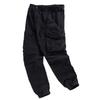 Men's Solid Color Safari Style Casual Pants Fashion Multi-Pockets Zipper Fly Full Length Trouses Men Breathable Jogging Pants