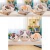 Soft Plush Toy 35/50cm Adorable Lovely Cat Giant Stuffed Animal Doll Pillow Gift