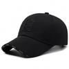 Letter H Embroidery Baseball Cap Outdoors Breathable Sun Protection Peaked Hat