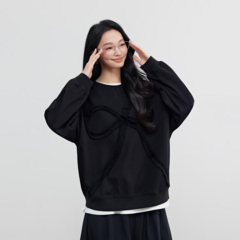 Women's Relaxed Bow Sweatshirt