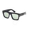 Tom Ford FauSto Green Photochromatic Browline Men S SunglaSSeS Ft0711 01n 53