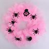 Mesh Halloween Decorations 16.9inch Door Garland Hanging New Halloween Spider Garland  Party