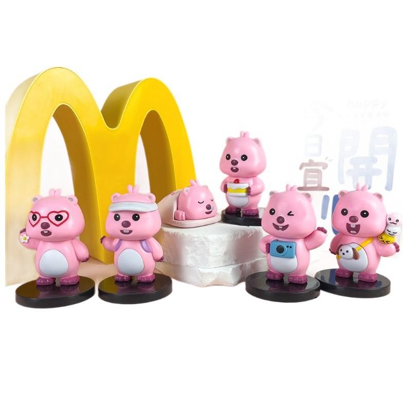 Little Loopy Sleepy Anime Toys Pvc Figurines With Assembly For Anime Enthusiasts