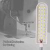 AC110-250V 6W 30 LEDs Nähmaschinenlicht Lampe Feste Basis Flexibler Biegsamer Schlauch Schwanenhals Design für Hausarbeit Haushaltsaufgaben Besorgungen