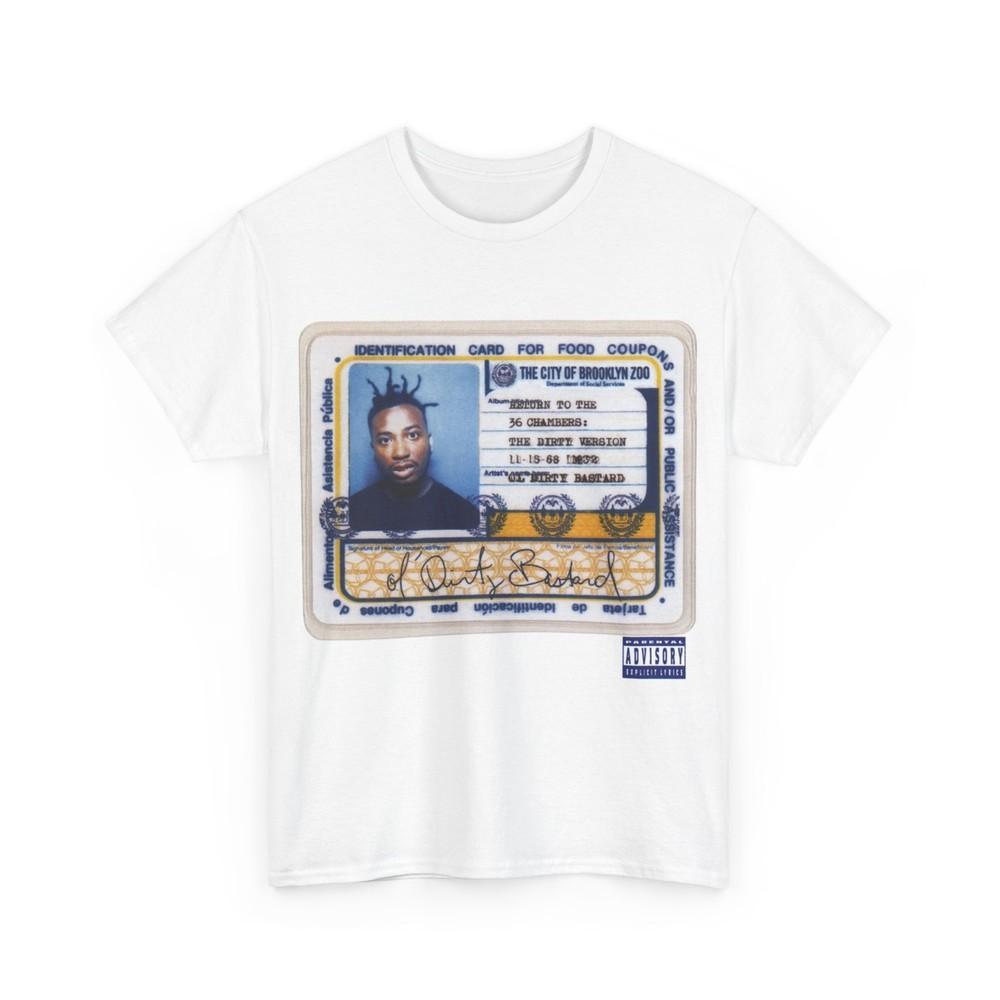 

Ol#039; Dirty Bastard TShirt Return to the 36 Chambers Shirt WuTang Clan Tee Unisex T-Shirt M
