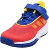 Adidas OwnTheGame Abrasion Resistant Mid top Children's Basketball Shoes Red/Blue/Yellow Kids' JR6000