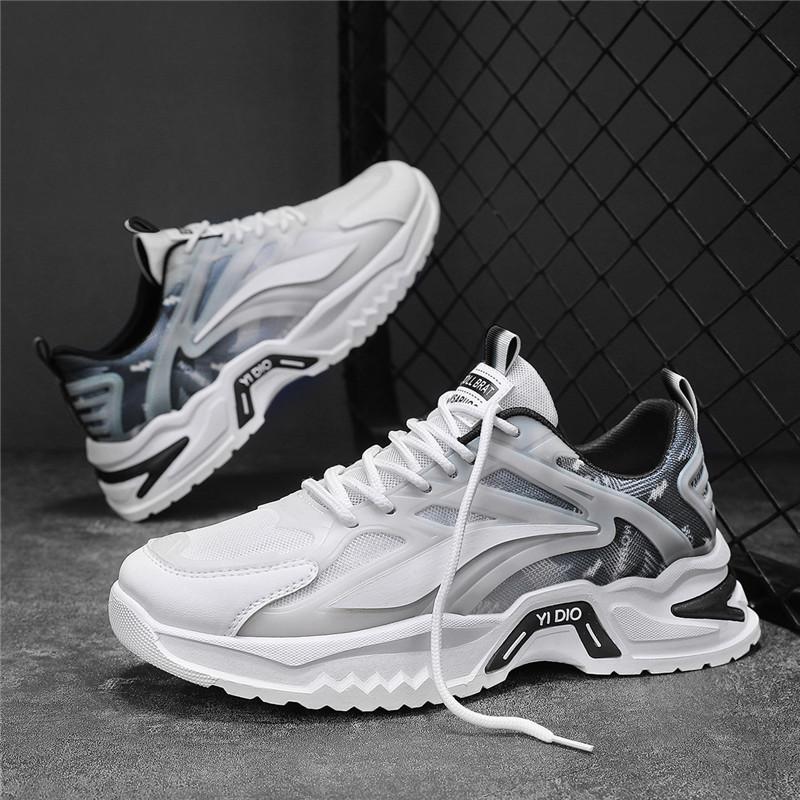 Fashion 2025 Fashion Men's Casual Sneakers Comfy Breathable Gym Sports Shoes Men Cushioned Support Running Shoes Tennis Training Shoes