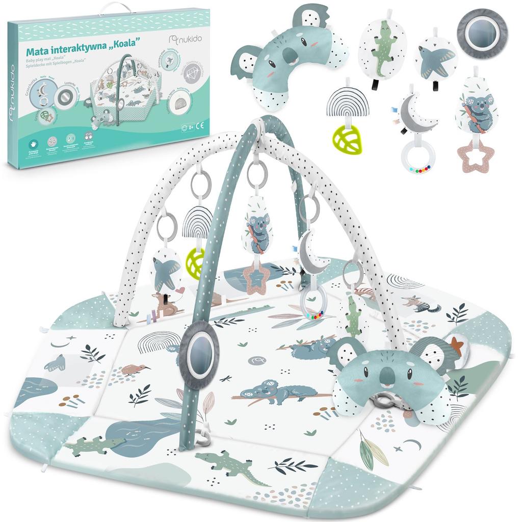 Interactive Educational Mat 136 X 136 Cm Koala Nukido