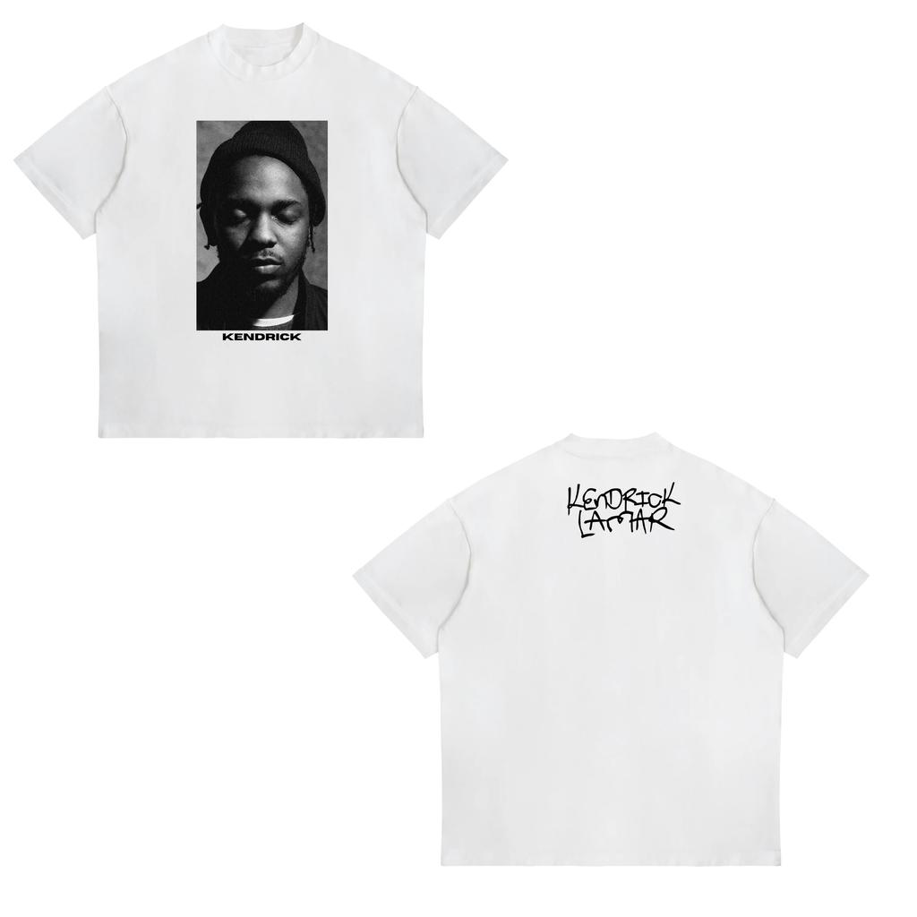T-shirt Kendrick Lamar DAMN Mêmes Graphismes Été Unisexe Mode Femme Hip Hop T-shirts Oversize Unisexe Vintage Coton