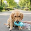Leak Proof Portable Pet Water Bottle Heat-resistant Dog Food Container Water Dispenser  Dog Walking