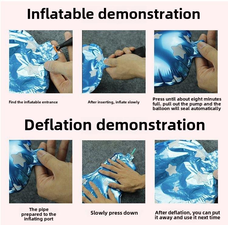 Astronaut Birthday Balloon Set – Kids' Party Decoration