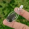 Daughters Day Sale 925 Silver Sacral Chakra Black Sunstone Stone Wife Pendant