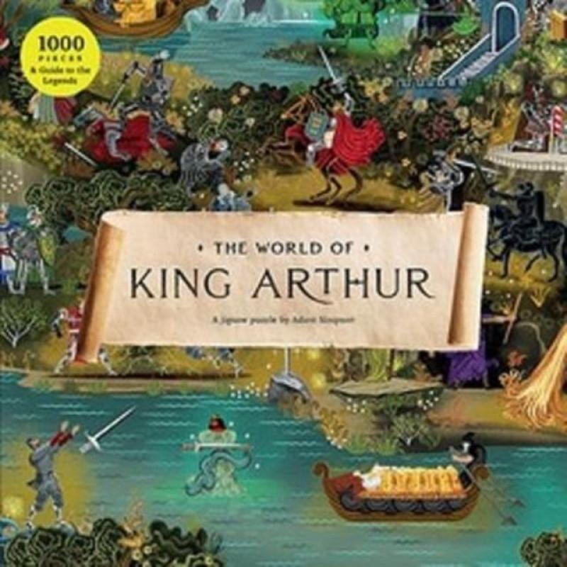 O Mundo do Rei Artur por Tony Johns Livro Quebra-Cabeça 9781399604994