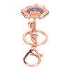 Chinese   Keychain Best  es Zinc Alloy Rhinestone Shinny Fashionable Handbag Key   for Car Decor