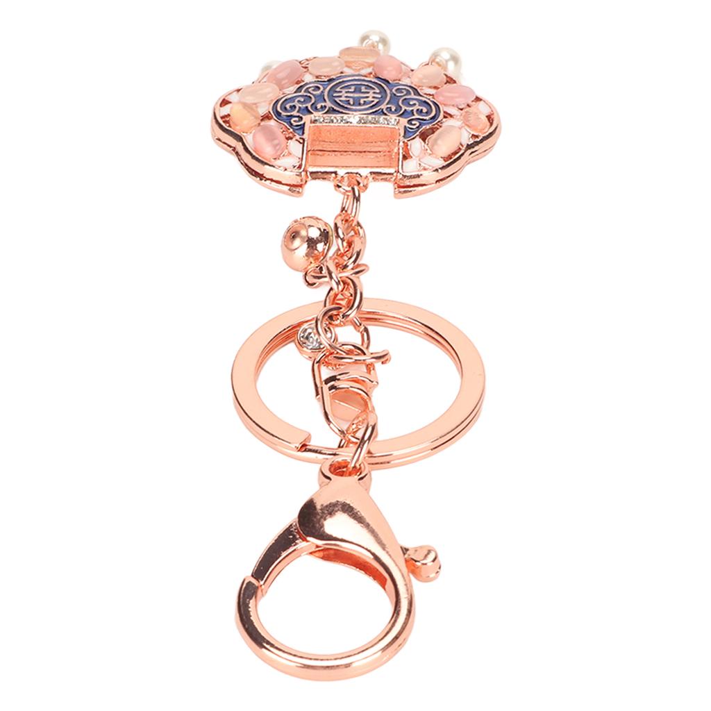Chinese   Keychain Best  es Zinc Alloy Rhinestone Shinny Fashionable Handbag Key   for Car Decor