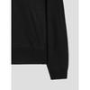 Anggae Half Neck Button Pullover Black