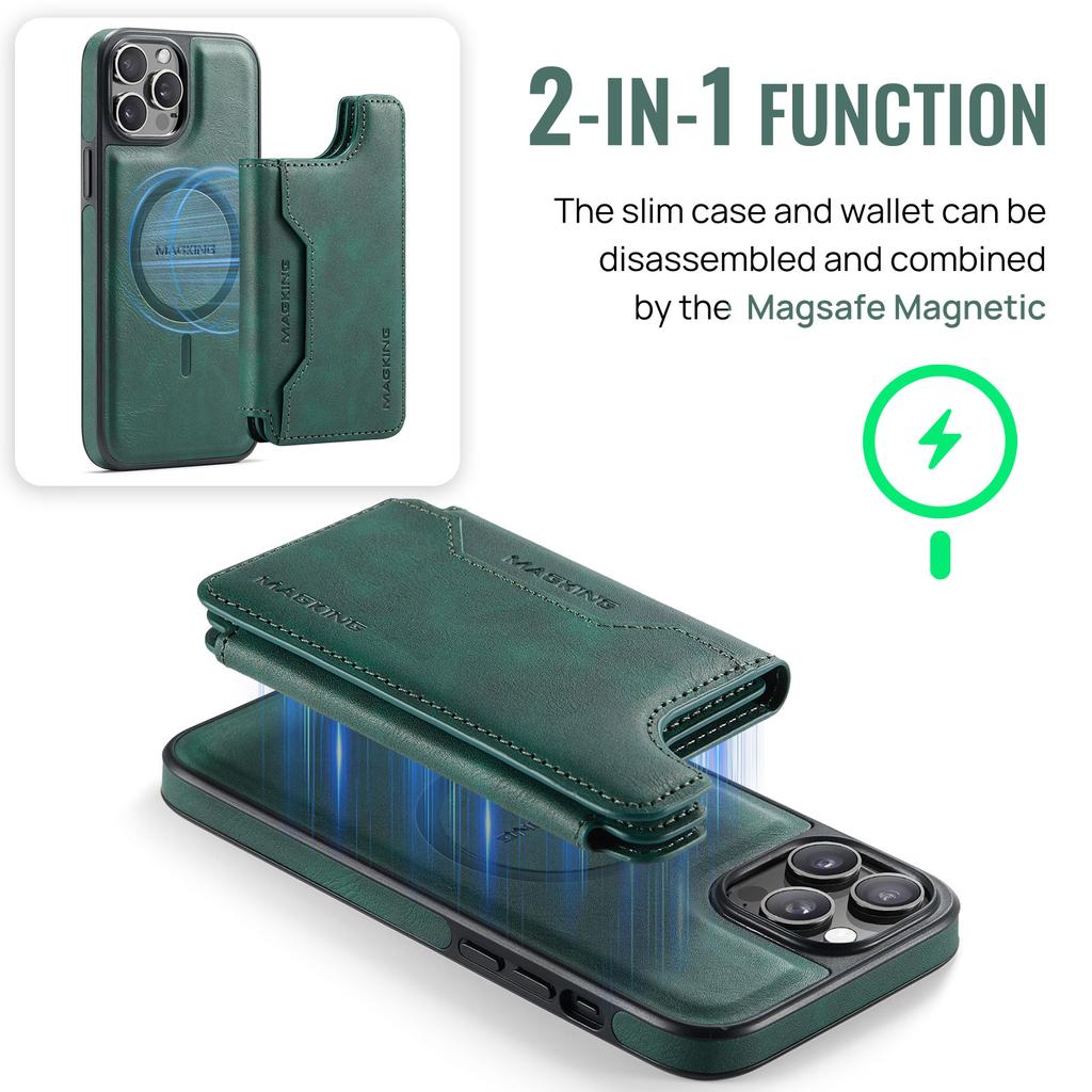 For Xiaomi 17 Pro Max Wallet Case Magnetic Closure Leather Flip Phone Cover with Stand