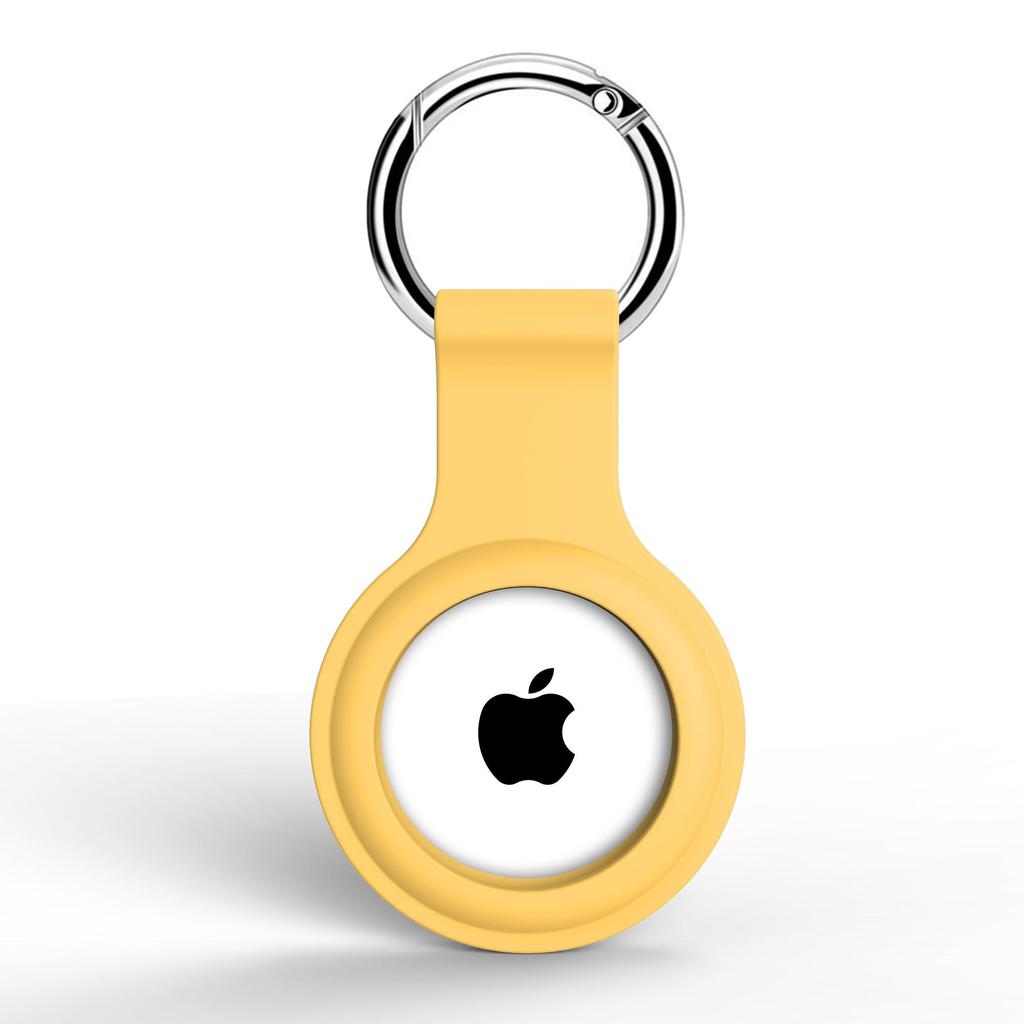Abdeckung für Apple Airtags Hülle, flüssiges Silikon, Schutzhülle, Tracker-Zubehör, kratzfeste Hülle, Schlüsselanhänger, Air-Tag-Hülle