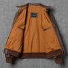 Men's Leather Jacket Genuine Cow A2 Flight Suit Man Aviator Bomber Coat Men Cow hide Leather Jackets Spring Autumn