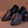 Men's Leather Shoes Casual Versatile One-pedal Soft-soled Breathable Men's Shoes Thin Doudou Shoes Light Commuter Leather Shoes
