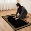 Islamic Muslim Prayer Mat Prayer Room Musalla Luxury Rug Machine Washable Soft Ramadan Prayer Mats Children's Non-slip Rugs