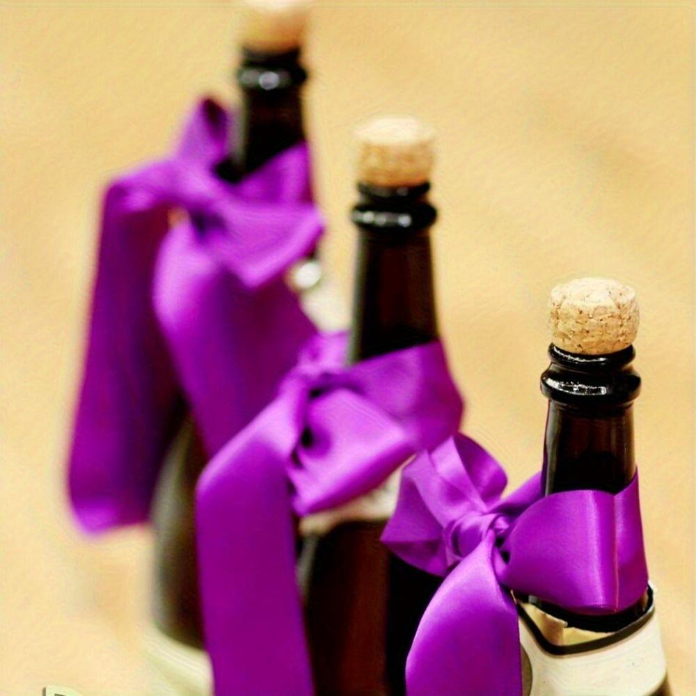 1roll Double-Sided Solid Color Ribbon for Crafts Gift Wrapping Hair Accessories & Decorations Polyester Fabric Ribbon