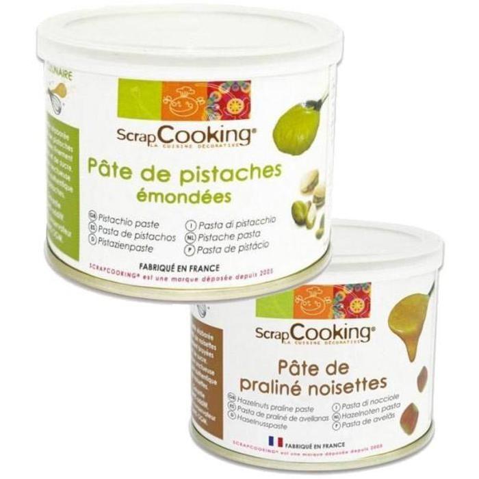 Pistachio Paste 200 G + Hazelnut Paste 200 G