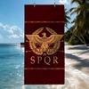 Fashion print SPQR Towel Drying Bath Towel Applicable To Light Swimming Camping Yoga Beach Out