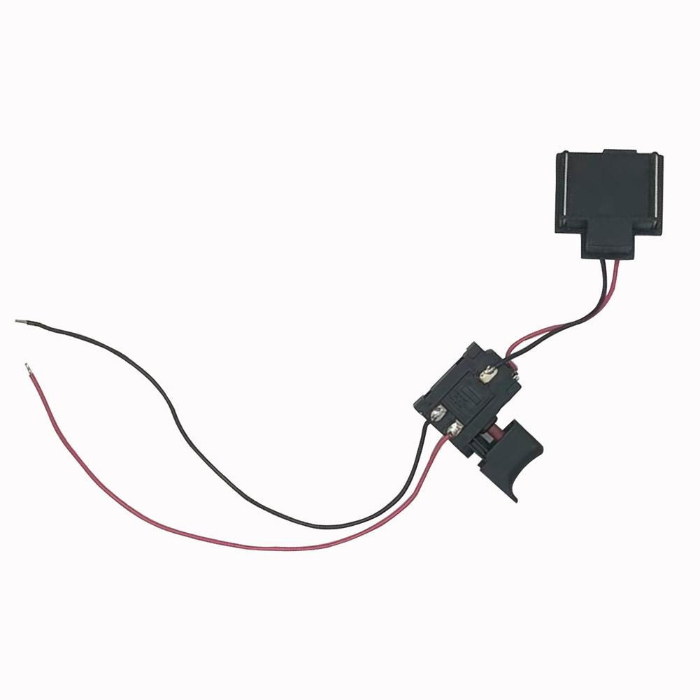 16A Blower Switch Lithium Battery Switch For Home Improvement As Picture Efficient Speed Control Solution Black Color DC 7.2-24V