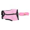 Pet Pink Mesh Traction Harness Chest Back with Leash for Rabbit Guinea Pig Pet SupplyL Pink