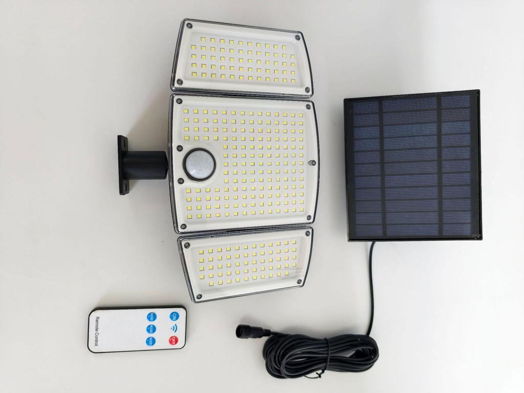 Zhongxin 25th Anniversary Solar LED Wall & Path Light - Motion Sensor Outdoor Courtyard Light