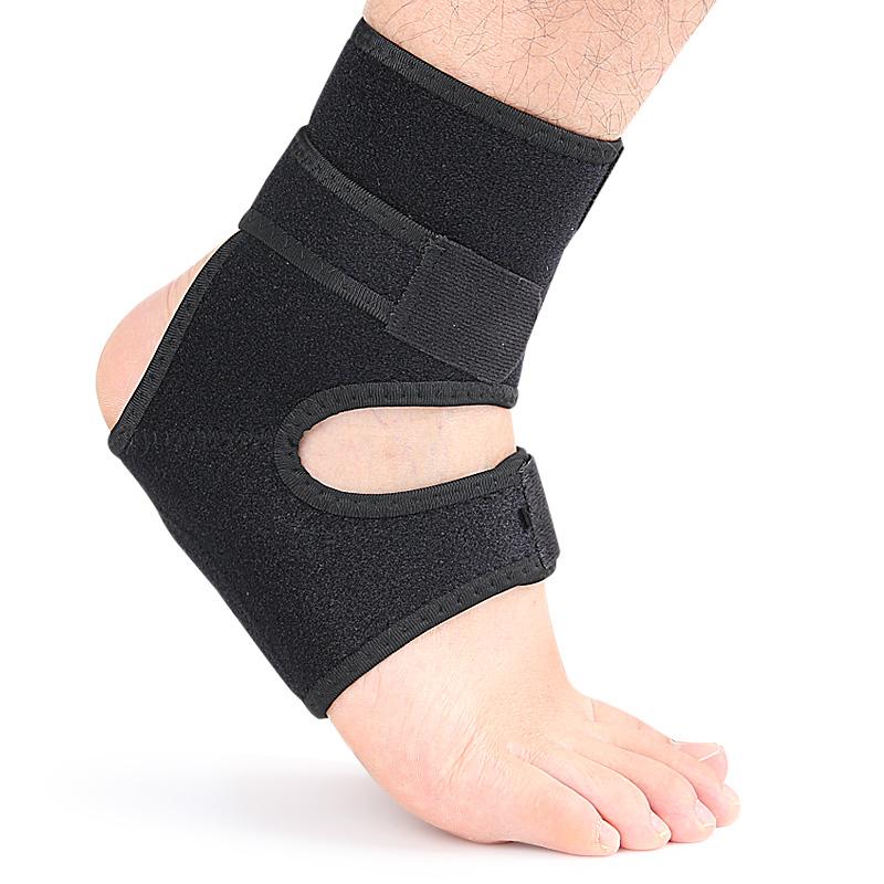 Sports Ankle Brace Support Rear Heel Protection SBR Material Adult Basketball Running Ankle Stabilizer One size чёрный