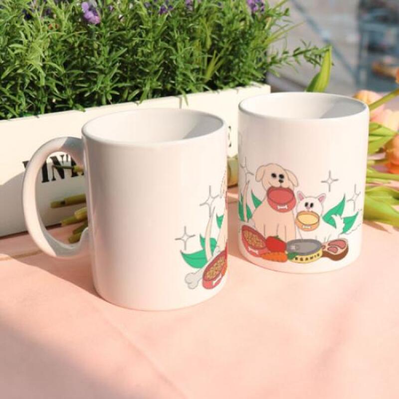 gb739-Design Mug 2p-Dog and Cat Food