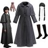 2026 Girls Role Play Coats Wedn Costume Dress Set Gothic Clothing Halloween Cosplay Party Dress Up Suit Girls Gift